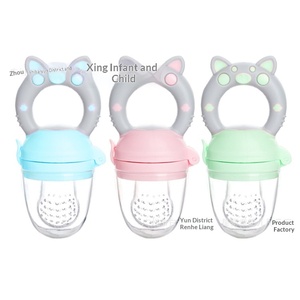 Chupete Musical con Diseño de Animales <span class=keywords><strong>para</strong></span> Bebés, Material de PC, Mordedor <span class=keywords><strong>para</strong></span> Encías, Suplemento Alimenticio de Frutas y Verduras, Venta al por Mayor de Fábrica - Product Image 5