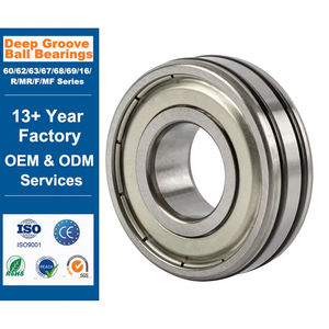 Rodamientos de Bolas de Ranura Profunda de Alta Precisión para Condiciones de Alta Velocidad 6201 6203 6302ZZ para Amoladora <span class=keywords><strong>Angular</strong></span> - Product Image 1