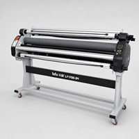 Machine à plastifier automatique grand format LF1700-D4 1,6 m (63'') pour affiches et vinyles, à froid et à chaud, avec fonction de découpe