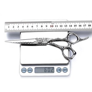 Hairdressing Scissor Set 6-Inch Stainless Steel Flat Shears Thinning Shears For Salon Hair Trimming - Product Image 2