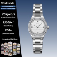 SKMEI 9405 Montre Femme de Luxe Personnalisée en Gros, Design de Marque, Étanche, Diamants, Cadeau, Montre à Quartz pour Dames
