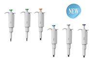 Micropipette monocanal à volume fixe haute précision 50 µl en plastique pour laboratoire et école