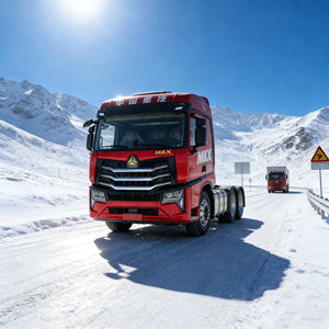 시노트럭 HOWO 6x4 351-450HP 중형 트럭 트랙터 세미 트레일러 헤드 판매 - Product Image 1