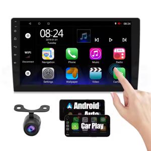 Reproductor de Android para Auto <span class=keywords><strong>Blueway</strong></span> BS-981PQ de 9'' con Radio FM 8035 4+64G AHD ASP DSP 360 °   Fanáticos de Carplay - Product Image 3