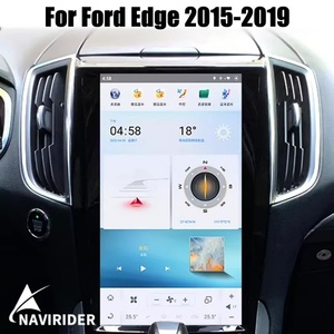 Écran vertical 13,6 pouces pour tableau de bord, autoradio Carplay, Ford Edge 2015-2019, navigation GPS Android, stéréo multimédia vidéo, 1 an - Product Image 1