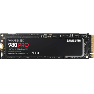 Sung 980 Pro 1TB SSD (MZ-V8P1T0BW) PCIe Gen 4.0 พร้อมหน่วยความจำ MLC NAND Flash ของแท้ใหม่เอี่ยม ประสิทธิภาพสูง PCIe Gen 4.0 สำหรับ Lightning- - Product Image 1