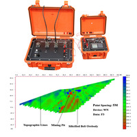 Équipement d'exploration géophysique 2D, équipement de tomographie de résistivité électrique pour la détection des eaux souterraines et l'exploitation minière
