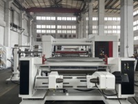 Machine à découper les rouleaux de papier, machine à découper et à rembobiner le papier thermique, machine à découper les rouleaux de papier