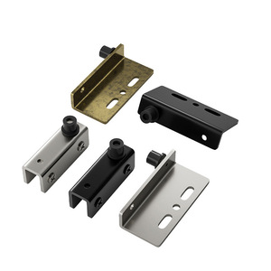 Soporte de placa de peldaño con pivote de fijación, soporte angular CT, accesorios de ferretería para muebles, <span class=keywords><strong>bisagra</strong></span> superior e inferior para puerta de armario, venta al por mayor - Product Image 2