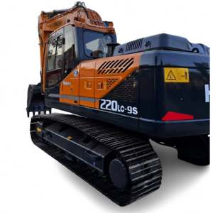 รถขุดมือสอง 22 ตัน ราคาถูก ของแท้ HYUNDAI 220LC-9S รถขุดตีนตะขาบสำหรับงานดิน ขาย - Product Image 1