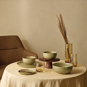 Set di stoviglie in ceramica bianca da cucina ciotola di frutta secca all'ingrosso - Product Image 1