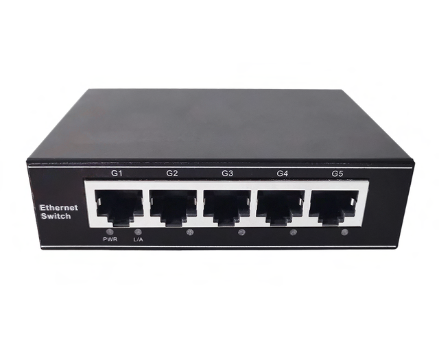 ONV HOT selling 10/100/1000M 5-Port Network Switch for ip camera