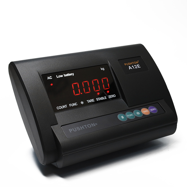 PUSHTON A12E 3000kg Rated Load Digital LED Display 0.05% Accuracy 220V Construction Weighing Scales Force Sensors Load Cells