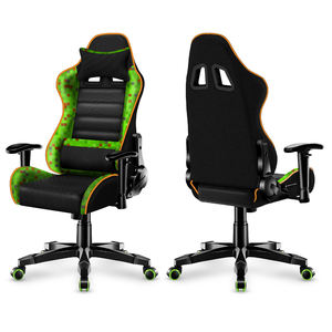 Muestra gratis de respaldo alto de cuero personalizado negro verde <span class=keywords><strong>Silla</strong></span> de juego para 15 años adolescente estudiar relajante oficina en casa <span class=keywords><strong>Gamer</strong></span> <span class=keywords><strong>silla</strong></span> - Product Image 3