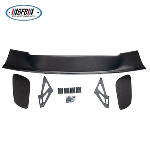 Aileron arrière universel GT en carbone de 142 cm, grande <span class=keywords><strong>aile</strong></span> de coffre universelle en fibre de carbone de style I pour toutes les séries de voitures - Product Image 1