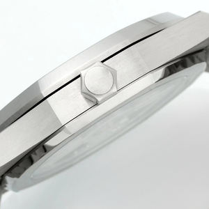 Nuevo Reloj de Pulsera de Acero Inoxidable con Caja Octogonal para Hombre, Diseño de Lujo con Esfera Negra a Cuadros, Visualización de Fecha, Automático, para Negocios, 2026 - Product Image 3