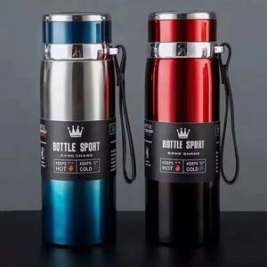 Bouteille isotherme intelligente en acier inoxydable de 1000 ml avec affichage numérique LED de la température et rappel d'hydratation - Product Image 5