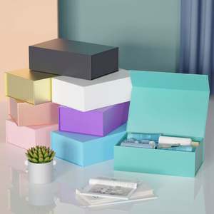 Caja de Regalo Plegable Personalizada con Cierre Magnético, Caja de Embalaje de Lujo con Logotipo Impreso, Caja de Papel Plegable - Product Image 3