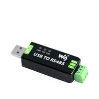 Convertisseur USB RS485 de qualité industrielle, puces Waveshare authentiques CH343G/FT232RNL, 5V, haute compatibilité, protection intégrée contre les surtensions/ESD/TVS