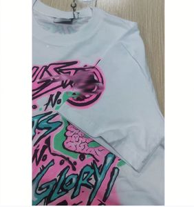 Vente directe d'usine, t-shirts décontractés d'été à manches courtes pour hommes et femmes, tendance, <span class=keywords><strong>série</strong></span> Hell and Star NFC, imprimés, en coton pur, coupe ample - Product Image 4