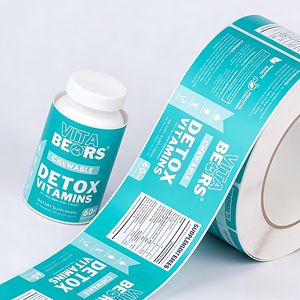 Étiquettes personnalisées pour produits, suppléments, vitamines, autocollants imprimés pour bouteilles en plastique de produits de santé - Product Image 6
