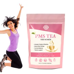 Chinavirs Label pribadi pribadi Herbal alami wanita rahim bantuan titik detoks teh