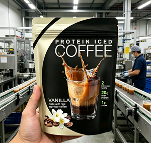 <span class=keywords><strong>Caffè</strong></span> Freddo Proteico al Gusto Vaniglia Estivo, 20g di Proteine per Porzione - Product Image 4