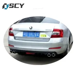 Voor Skoda Octavia Diffuser 2014 2015 2016 Octavia Body Kit Bumper