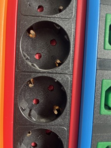 Phân phối điện đơn vị (PDU)1U 16A 250V 8 cách Schuko cửa hàng vỏ nhôm PDU ổ cắm cho trung tâm dữ liệu CE giấy chứng nhận - Product Image 5