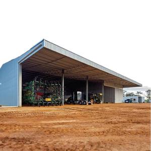 Низкая стоимость Сборных стальных цехов, сарай, сарай, сборные дома, самохранилища, легкая сварка, стальная конструкция - Product Image 3