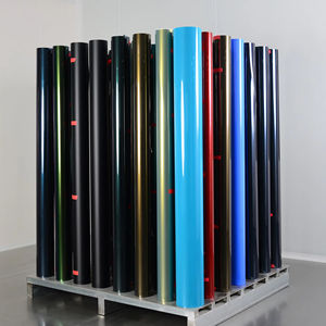 7.5mil Satin Rouge Couleur TPU PPF Installation À Sec <span class=keywords><strong>Peinture</strong></span> Protection Film Super Hydrophobe Voiture Wrap - Product Image 2