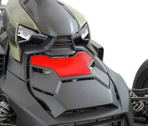 Haut parleur à capuche rouge classique pour Can-Am <span class=keywords><strong>Ryker</strong></span> & <span class=keywords><strong>Ryker</strong></span>, <span class=keywords><strong>accessoires</strong></span> pour édition de rallye, 219400874 - Product Image 4