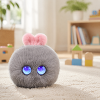 Peluche d'elfe gris parlant avec intelligence artificielle, poupée robot compagnon émotionnel pour enfants