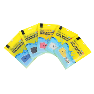 Surchaussures imperméables en silicone, résistantes aux éclaboussures, pour jours de pluie en extérieur - Product Image 2