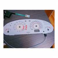 Jauge de voiture EL ultra-mince et haute luminosité. Adapté à la marque, au modèle, à la taille et à la couleur de la voiture. Disponible avec un onduleur EL 12V ou 24V
