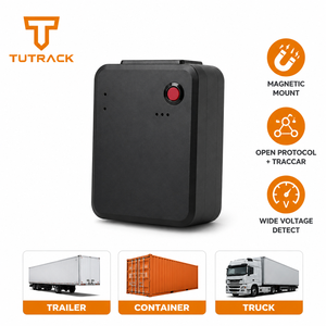 Manyetik Tabanlı Kaymaz Açık Protokol Traccar Geniş Voltaj Algılayıcı Treyler Konteyner Kamyon Mıknatıslı Montajlı Kablosuz GPS İzleyici - Product Image 1