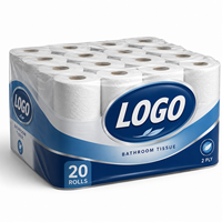 Rouleaux de papier toilette jetables écologiques en gros, personnalisables OEM, doux, résistants, en pâte de bois vierge, prix usine abordable