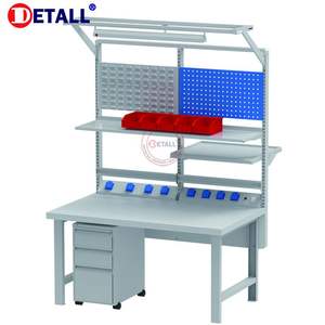 <span class=keywords><strong>Banc</strong></span> de travail robuste pour usine, établi industriel, établi avec armoire en acier - Product Image 4