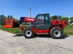 Chariot élévateur <span class=keywords><strong>télescopique</strong></span> d'occasion <span class=keywords><strong>Manitou</strong></span> 3,5 tonnes 4x4 tout-terrain avec bras de 12 m – Offre Spéciale - Product Image 6