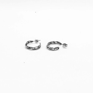 Pendientes yunnique Huggie de acero inoxidable 316 con forma de luna creciente, diseño geométrico para hombres y mujeres, joyería de moda - Product Image 5