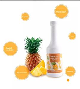 Concentrato di Bevanda all'Ananas di Alta Qualità, Polpa Densa per Tè al Latte, Confezione da 1,2 kg, Bevanda Sfusa OEM/ODM - Product Image 4