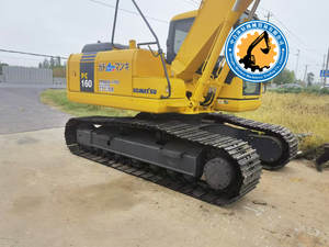 Excavadora usada en buen estado Komatsu PC160 PC110 120 130 160 Máquina de construcción de segunda mano Excavadoras a la venta - Product Image 3