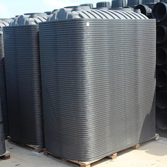 Top Quality Underground Mini Biogas Digester, High Strength Plastic PE Septic Tank for Sewage Treatment