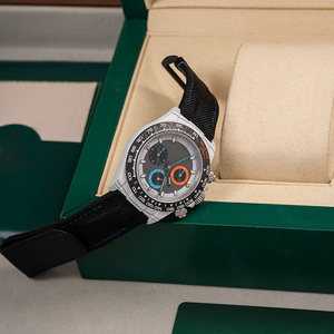 Đồng hồ nam cao cấp DIW 4801, máy cơ, mặt số sợi carbon, dây đeo nylon 22mm, kiểu dáng thể thao tùy chỉnh, hiển thị kim, núm vặn, mẫu mới nhất - Product Image 5