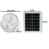 Haute Qualité Moderne 100w 150w 200w 300w Camping En Plein Air/Extérieur Solaire LED Plafonnier pour Maison Chambre Jardin