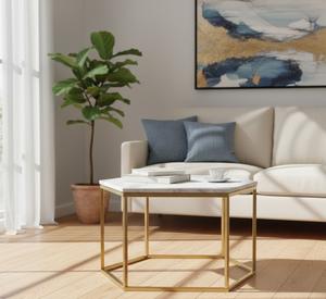 Table console contemporaine professionnelle en aluminium, mobilier d'appoint moderne et léger en métal pour salle à manger, salon, chambre, hôtel - Product Image 3