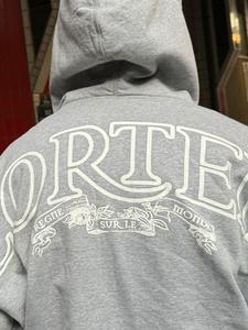 Tùy Chỉnh OEM Chạy Bộ Thiết Lập Lụa Màn Hình In Hai Mảnh Thiết Lập Tracksuit Zip <span class=keywords><strong>up</strong></span> Áo Bông Quá Khổ Của Người Đàn Ông Thể Thao Mặc Giản Dị - Product Image 4