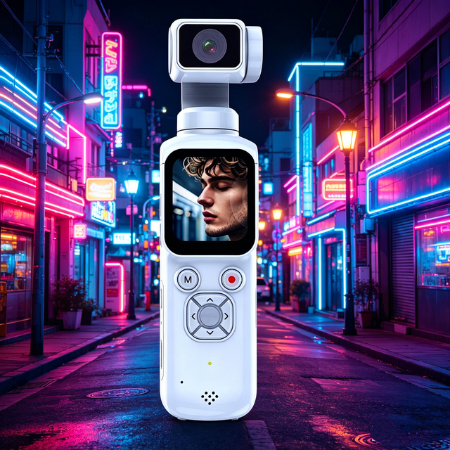 Factory Price Action & Sports Cameras Camcorder WiFi Control Beauty Mode Video Recording Portable Pocket 4k Handheld Cameras