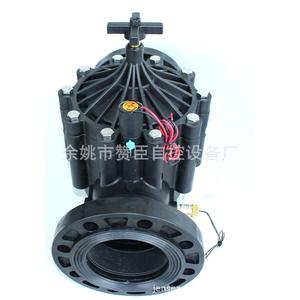 Vanne solénoïde électromagnétique en plastique de 4 pouces à haut débit pour l'irrigation agricole avec interrupteur de débit - Product Image 2