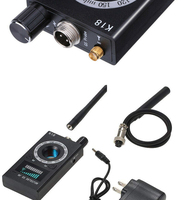 Detector de Micrófonos Ocultos Inalámbrico GPS RF BLOCKWAVE K18 con Detección de Audio Antiespía GSM, Batería de 1000 mAh para Seguridad en Supermercados